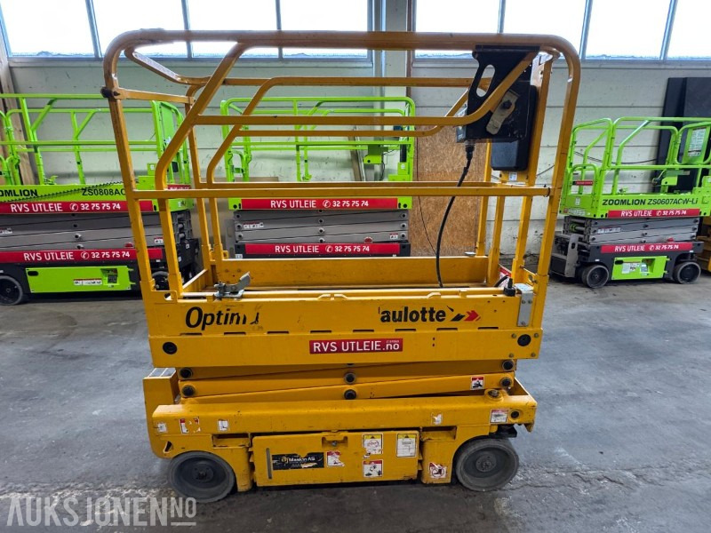 Plataforma elevadora 2010 Haulotte Optimum 8 sakselift på batteri / årskontrollert: foto 6