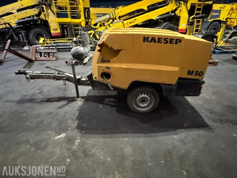 2011 Kaeser M 50 tilhengermontert kompressor - Equipo de construcción: foto 4 2011 Kaeser M 50 tilhengermontert kompressor - Equipo de construcción: foto 4