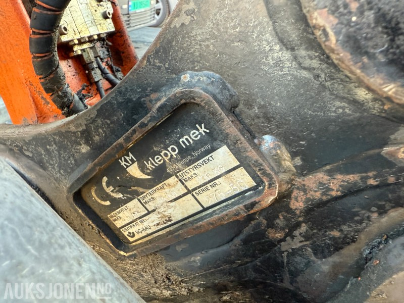 Excavadora 2012 Hitachi ZX 85US-3 - ROTOTILT - SENTRALSMØRING - BUNKRINGSPUMPE: foto 16 Excavadora 2012 Hitachi ZX 85US-3 - ROTOTILT - SENTRALSMØRING - BUNKRINGSPUMPE: foto 16