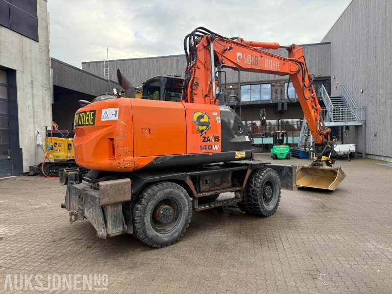 2014 Hitachi Zaxis 140W HJULGRAVER ENGCON ROTOTILT SERVICEHISTORIKK SENTRALSMØRING. - Excavadora: foto 5 2014 Hitachi Zaxis 140W HJULGRAVER ENGCON ROTOTILT SERVICEHISTORIKK SENTRALSMØRING. - Excavadora: foto 5