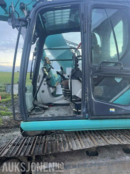 2014 Kobelco sk140srlc-3 gravemaskin Hk feste s60 Engcon tiltrotator 3 skuffer Sentralsmøring - Excavadora: foto 5 2014 Kobelco sk140srlc-3 gravemaskin Hk feste s60 Engcon tiltrotator 3 skuffer Sentralsmøring - Excavadora: foto 5