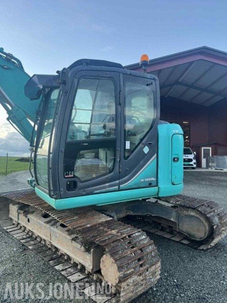2014 Kobelco sk140srlc-3 gravemaskin Hk feste s60 Engcon tiltrotator 3 skuffer Sentralsmøring - Excavadora: foto 2 2014 Kobelco sk140srlc-3 gravemaskin Hk feste s60 Engcon tiltrotator 3 skuffer Sentralsmøring - Excavadora: foto 2