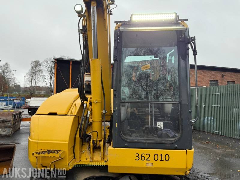 2014 Komatsu PC78US-8 gravemaskin med MYE utstyr, lavt timetall, tiltrotator, Ripper, 5x skuffer, pigghammer, klype - Excavadora: foto 3 2014 Komatsu PC78US-8 gravemaskin med MYE utstyr, lavt timetall, tiltrotator, Ripper, 5x skuffer, pigghammer, klype - Excavadora: foto 3