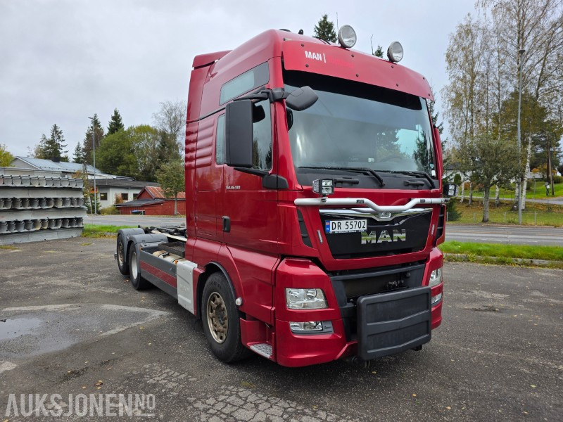 2014 MAN TGX 26.480 6X2-4 BL 18 T krok nylig EU godkjent - Camión multibasculante: foto 2 2014 MAN TGX 26.480 6X2-4 BL 18 T krok nylig EU godkjent - Camión multibasculante: foto 2