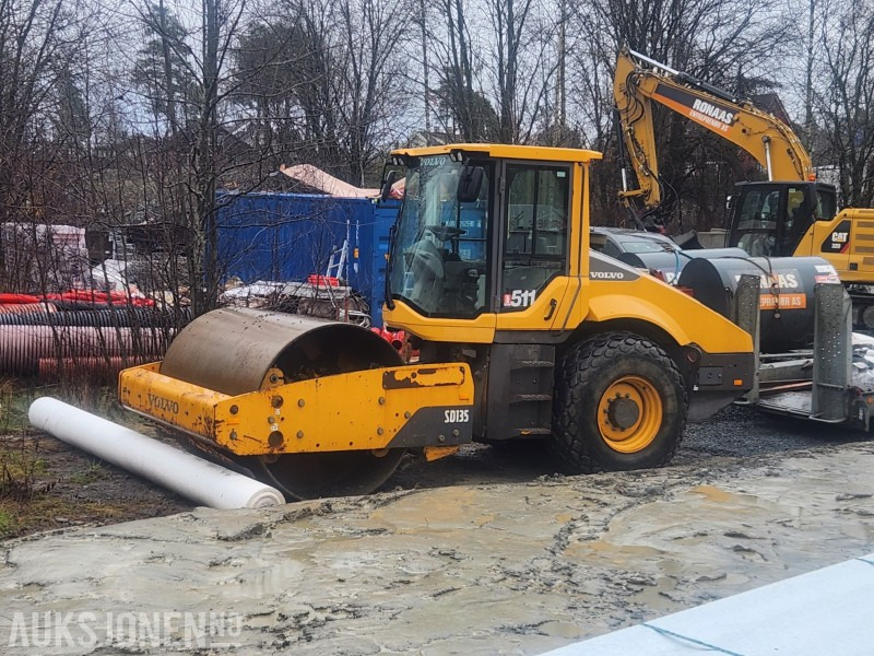 2014 Volvo SD135 trommelvals 1573 timer 1 EIER - Rodillo: foto 1 2014 Volvo SD135 trommelvals 1573 timer 1 EIER - Rodillo: foto 1