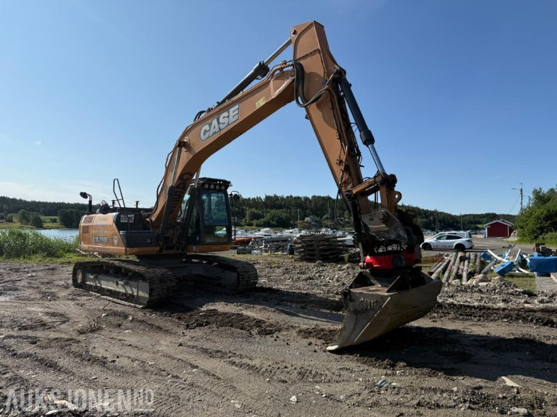 2015 Case CX210C BELTEGRAVER ROTOTILT ENGCON MASKINSTYRING SERVICEHISTORIKK LITE TIMER EN EIER. - Excavadora: foto 4 2015 Case CX210C BELTEGRAVER ROTOTILT ENGCON MASKINSTYRING SERVICEHISTORIKK LITE TIMER EN EIER. - Excavadora: foto 4