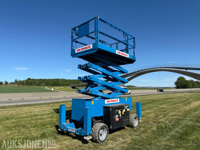2015 Genie 4069 BE Hybrid terreng sakselift, årskontroll, merkefrie hjul - Plataforma elevadora: foto 1 2015 Genie 4069 BE Hybrid terreng sakselift, årskontroll, merkefrie hjul - Plataforma elevadora: foto 1