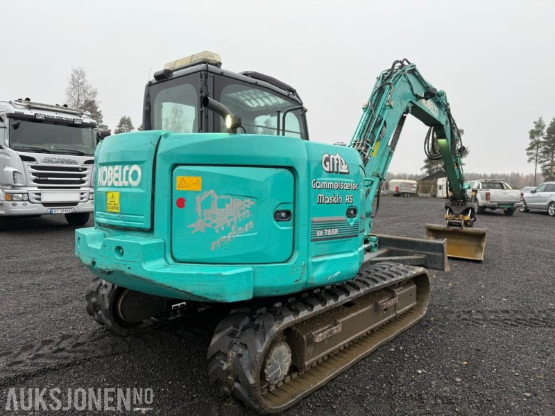 2015 Kobelco SK85MSR-3E Gummibelter, Engcon tiltrotator, 6213 timer - Excavadora: foto 5 2015 Kobelco SK85MSR-3E Gummibelter, Engcon tiltrotator, 6213 timer - Excavadora: foto 5