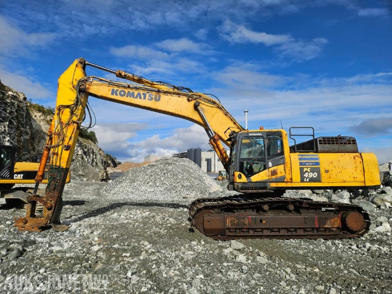 2015 Komatsu PC490LC-10 Gravemaskin - Graveskuff - HK - 11984T - Excavadora: foto 1 2015 Komatsu PC490LC-10 Gravemaskin - Graveskuff - HK - 11984T - Excavadora: foto 1