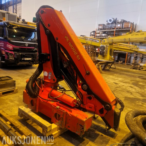 2015 Palfinger PK18002 EH stykkgodskran / uten minstepris - Grúa: foto 1 2015 Palfinger PK18002 EH stykkgodskran / uten minstepris - Grúa: foto 1