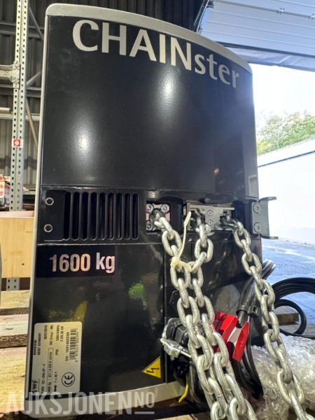 2015 SWF - Chainster 1600 kg - CC-045.2P-F - Elektrisk kjetting talje - Med kabelkontroll - Ubrukt i eske - Equipo de construcción: foto 2 2015 SWF - Chainster 1600 kg - CC-045.2P-F - Elektrisk kjetting talje - Med kabelkontroll - Ubrukt i eske - Equipo de construcción: foto 2