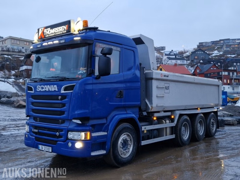 2015 Scania R580 Tippbil - Euro6 - 8X4 - 483 000km - Camión volquete: foto 1 2015 Scania R580 Tippbil - Euro6 - 8X4 - 483 000km - Camión volquete: foto 1