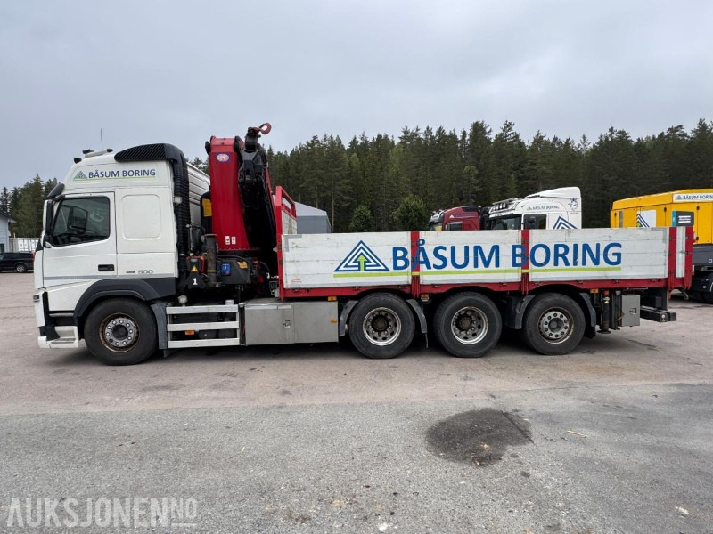 2015 Volvo FM 500 kranbil / 8x4 / HMF 5020-K6 kran / 88464 km - Camión grúa: foto 2 2015 Volvo FM 500 kranbil / 8x4 / HMF 5020-K6 kran / 88464 km - Camión grúa: foto 2