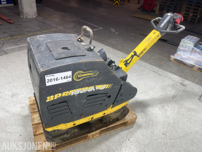 2016 Bomag BPR 100/80 D 710 kg - Kun 240 timer - Vibroplate - Rodillo: foto 5 2016 Bomag BPR 100/80 D 710 kg - Kun 240 timer - Vibroplate - Rodillo: foto 5