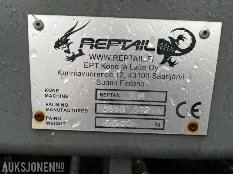 2016 Reptail-MM asfalt/grusutlegger med 3D-maskinstyring - Equipo de construcción: foto 3 2016 Reptail-MM asfalt/grusutlegger med 3D-maskinstyring - Equipo de construcción: foto 3