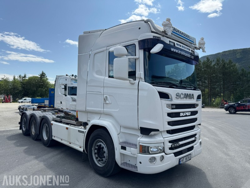 2017 Scania R730 4-akslet krokbil 8X4, EURO 6, KRANHYDRAULIKK, EVOLUTION 125 - Camión multibasculante: foto 5 2017 Scania R730 4-akslet krokbil 8X4, EURO 6, KRANHYDRAULIKK, EVOLUTION 125 - Camión multibasculante: foto 5