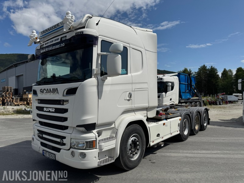 2017 Scania R730 4-akslet krokbil 8X4, EURO 6, KRANHYDRAULIKK, EVOLUTION 125 - Camión multibasculante: foto 3 2017 Scania R730 4-akslet krokbil 8X4, EURO 6, KRANHYDRAULIKK, EVOLUTION 125 - Camión multibasculante: foto 3