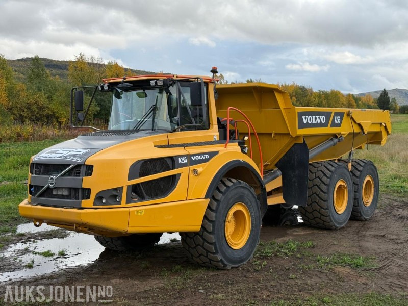 2017 Volvo A25G Dumper - 5181 timer - Brede dekk - Høy front gavel - Dúmper: foto 1 2017 Volvo A25G Dumper - 5181 timer - Brede dekk - Høy front gavel - Dúmper: foto 1