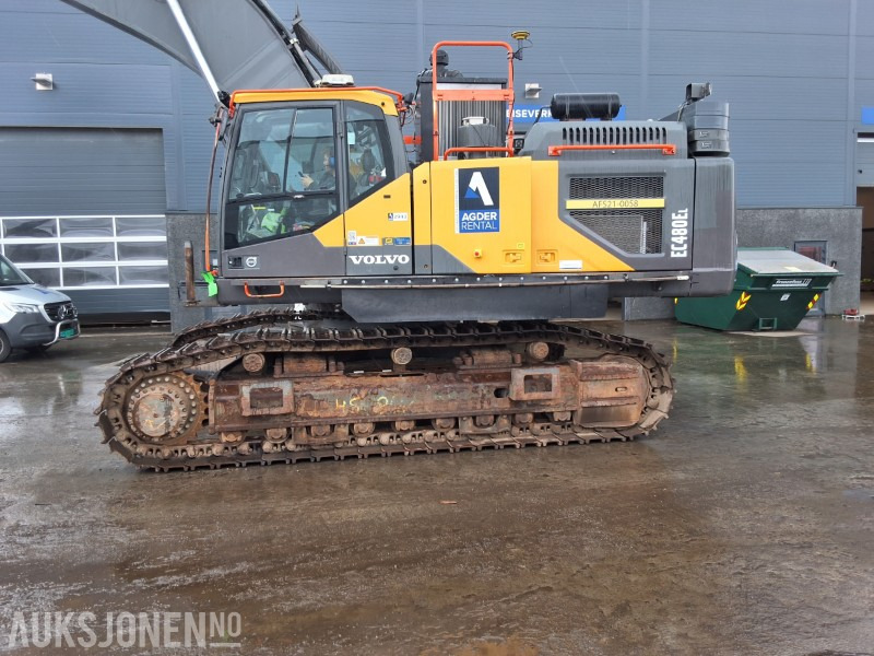 2017 Volvo EC480 ELR long reach 19 meter med AMV bortårn, GPS, Radiostyring - Excavadora: foto 5 2017 Volvo EC480 ELR long reach 19 meter med AMV bortårn, GPS, Radiostyring - Excavadora: foto 5