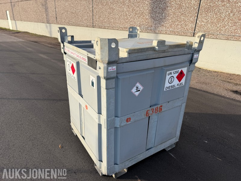 2018 Dieseltank 950 liter Trailer Engineering UN-godkjent - Equipo de construcción: foto 1 2018 Dieseltank 950 liter Trailer Engineering UN-godkjent - Equipo de construcción: foto 1