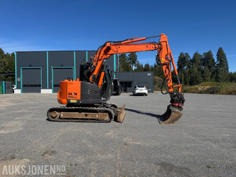 2018 Hitachi ZX85US-5 - Beltegraver - Gravemaskin - Tilt - Lyspakke - Excavadora: foto 4 2018 Hitachi ZX85US-5 - Beltegraver - Gravemaskin - Tilt - Lyspakke - Excavadora: foto 4