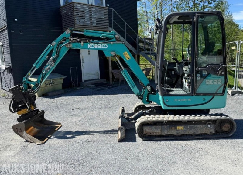 2018 Kobelco sk22 Minigraver med Engcon tiltrotator - Miniexcavadora: foto 5 2018 Kobelco sk22 Minigraver med Engcon tiltrotator - Miniexcavadora: foto 5