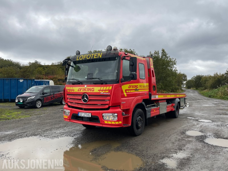 2018 Mercedes-Benz Atego, Omars 5200 24/B flak med bergingsbom - Camión de bomberos: foto 2 2018 Mercedes-Benz Atego, Omars 5200 24/B flak med bergingsbom - Camión de bomberos: foto 2