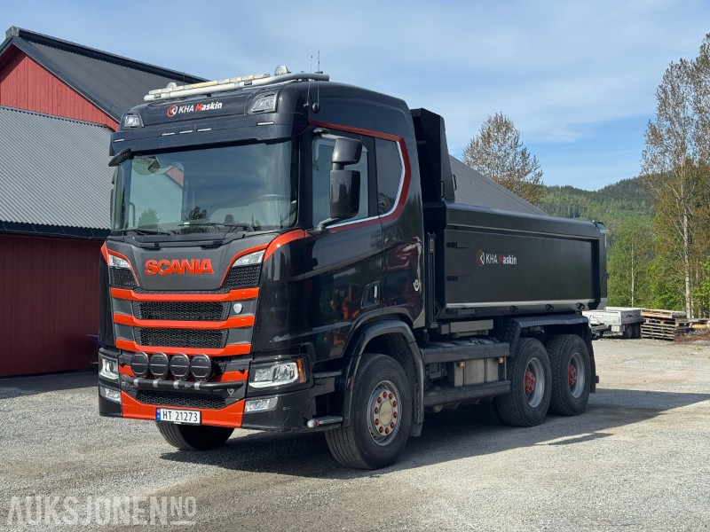 2018 Scania R-serie R 730 V8, EURO 6, 6X4, DIESELVARMER - Camión volquete: foto 1 2018 Scania R-serie R 730 V8, EURO 6, 6X4, DIESELVARMER - Camión volquete: foto 1