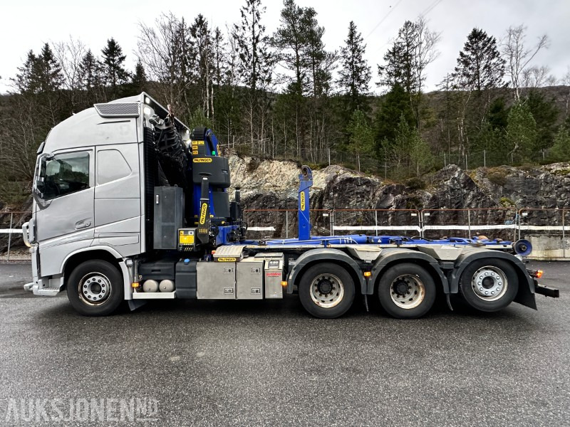 2018 Volvo FH 540 8x4 Kranbil m/ Palfinger PK 27002 SH og MULTILIFT krokløft, NY EU, 164595km - Camión grúa: foto 2 2018 Volvo FH 540 8x4 Kranbil m/ Palfinger PK 27002 SH og MULTILIFT krokløft, NY EU, 164595km - Camión grúa: foto 2