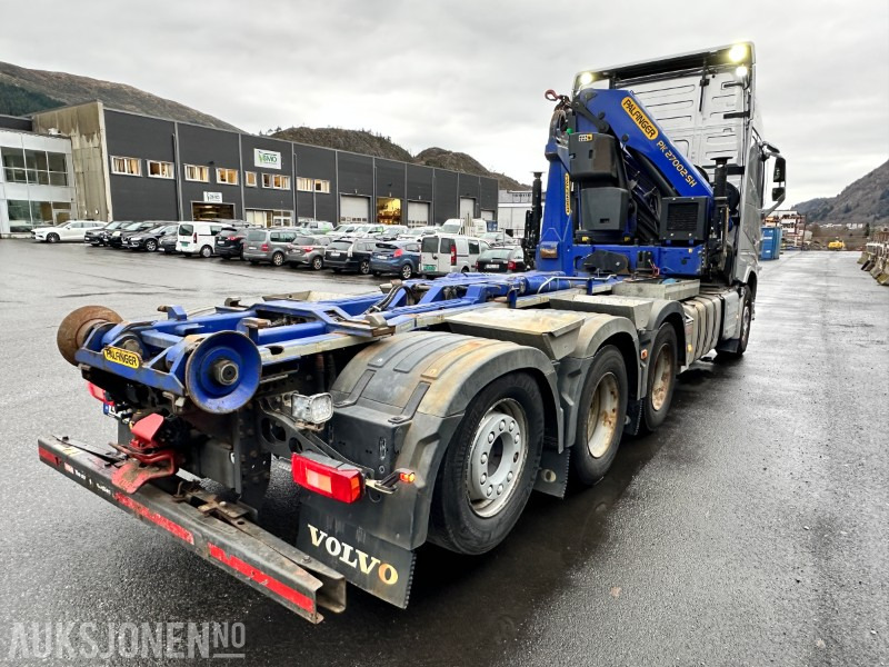 2018 Volvo FH 540 8x4 Kranbil m/ Palfinger PK 27002 SH og MULTILIFT krokløft, NY EU, 164595km - Camión grúa: foto 5 2018 Volvo FH 540 8x4 Kranbil m/ Palfinger PK 27002 SH og MULTILIFT krokløft, NY EU, 164595km - Camión grúa: foto 5