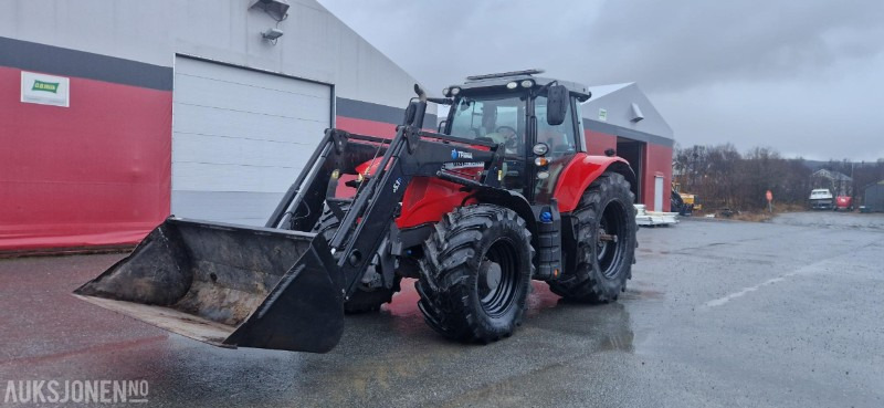 2019 Massey Ferguson 7719S - frontlaster, skuffe - Tractor: foto 1 2019 Massey Ferguson 7719S - frontlaster, skuffe - Tractor: foto 1