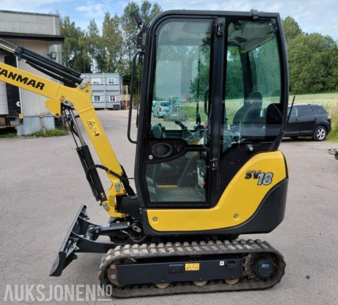 2019 Yanmar SV 18 MINIGRAVER 1900 timer - MVA-FRI - Miniexcavadora: foto 2 2019 Yanmar SV 18 MINIGRAVER 1900 timer - MVA-FRI - Miniexcavadora: foto 2