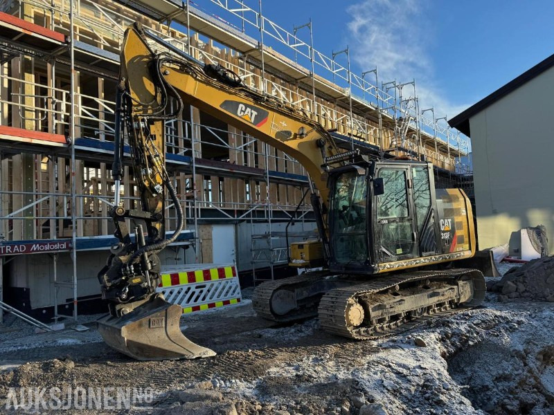2020 Cat 313FL gravemaskin med maskinstyring / 2 skuffer / 5278 timer - Excavadora: foto 1 2020 Cat 313FL gravemaskin med maskinstyring / 2 skuffer / 5278 timer - Excavadora: foto 1