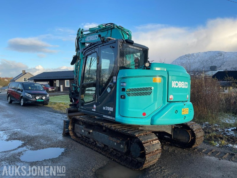 2021 Kobelco SK75SR-7 Gravemaskin med skjær, tiltrotator med gripekassett, nylig sertifisert, kun 2400 timer - Excavadora: foto 4 2021 Kobelco SK75SR-7 Gravemaskin med skjær, tiltrotator med gripekassett, nylig sertifisert, kun 2400 timer - Excavadora: foto 4