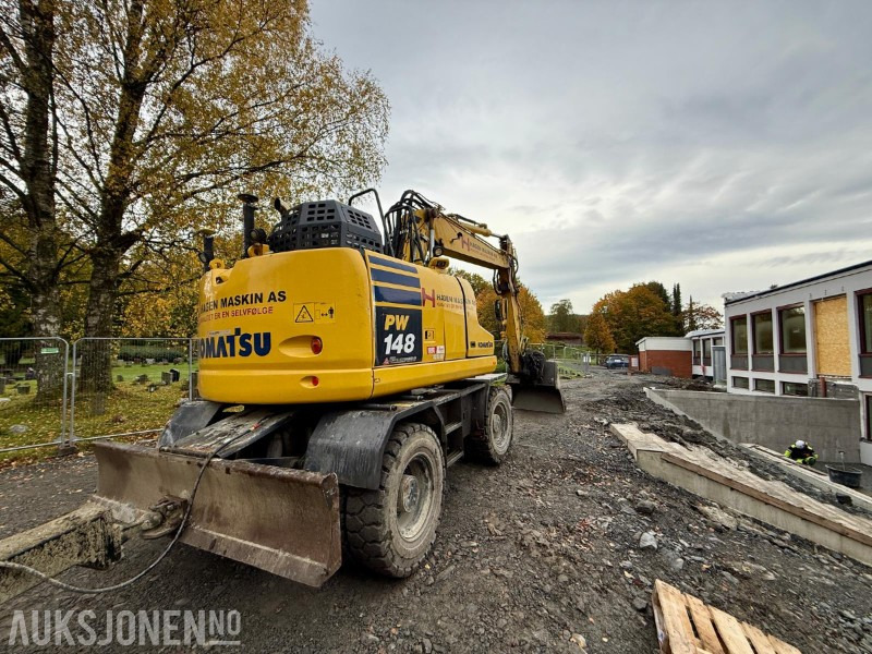 2021 Komatsu PW 148-11 hjulgraver | GPS | 360 kamera - Excavadora: foto 5 2021 Komatsu PW 148-11 hjulgraver | GPS | 360 kamera - Excavadora: foto 5