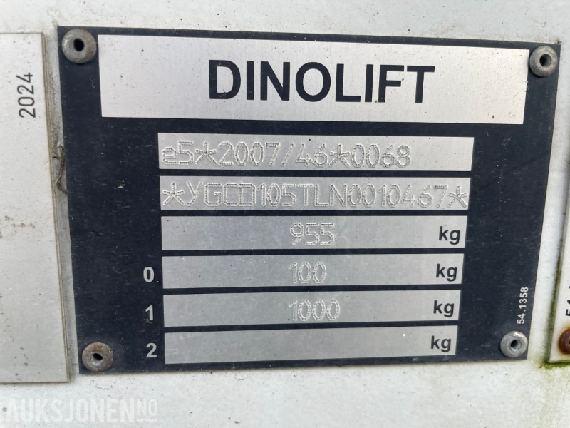 2022 Dino 105 TL Dino 105 TL - Plataforma elevadora: foto 5 2022 Dino 105 TL Dino 105 TL - Plataforma elevadora: foto 5