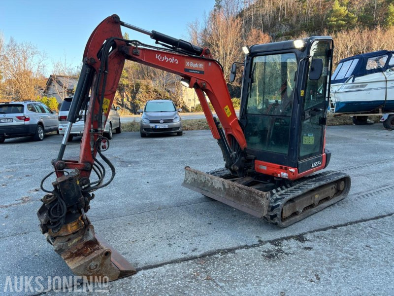 2022 KUBOTA U27 - 4 HI HIGH SPEC. 1155TIMER. S40. ENGCON TILTROTATOR. SMALSKUFF OG PUSSESKUFF. - Excavadora: foto 1 2022 KUBOTA U27 - 4 HI HIGH SPEC. 1155TIMER. S40. ENGCON TILTROTATOR. SMALSKUFF OG PUSSESKUFF. - Excavadora: foto 1
