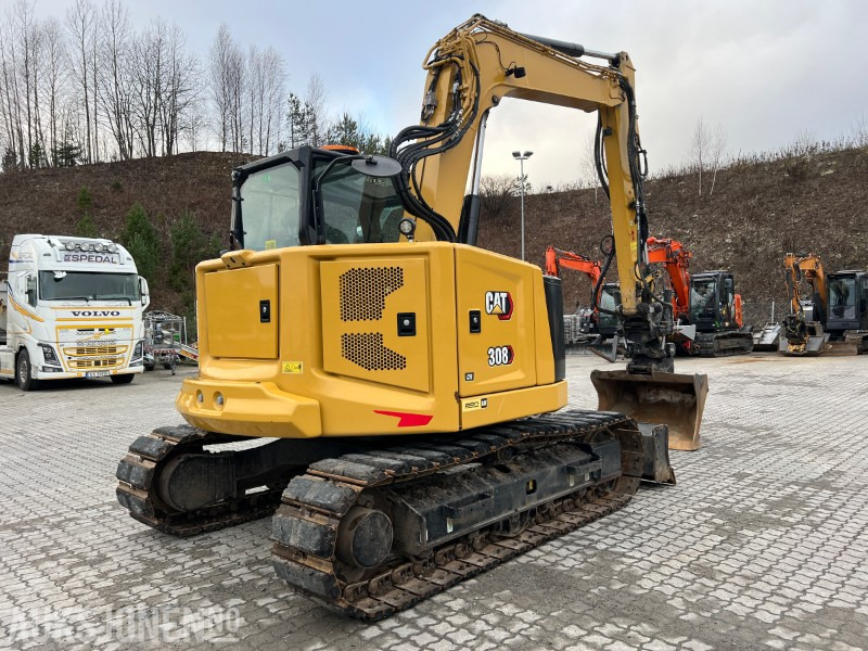 2023 Cat 308CR-07A. tilt, sentralsmøring, fyllepumpe ++ - Excavadora: foto 5 2023 Cat 308CR-07A. tilt, sentralsmøring, fyllepumpe ++ - Excavadora: foto 5
