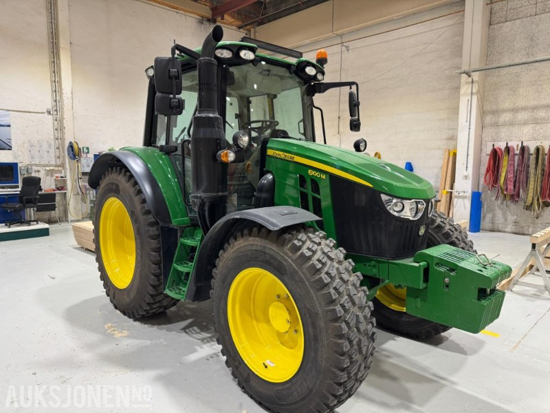 2023 John Deere 6100M TRAKTOR MED 2 SETT HJUL, KUN 1543 TIMER - Tractor: foto 3 2023 John Deere 6100M TRAKTOR MED 2 SETT HJUL, KUN 1543 TIMER - Tractor: foto 3