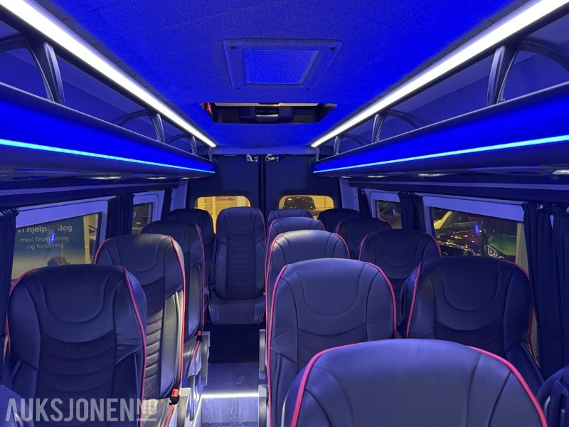 Minibús, Furgoneta de pasajeros 2023 Mercedes-Benz Sprinter 519 - BUS-PRESTIGE - 16+1-SETER - KUN 24' KILOMETER!: foto 12 Minibús, Furgoneta de pasajeros 2023 Mercedes-Benz Sprinter 519 - BUS-PRESTIGE - 16+1-SETER - KUN 24' KILOMETER!: foto 12