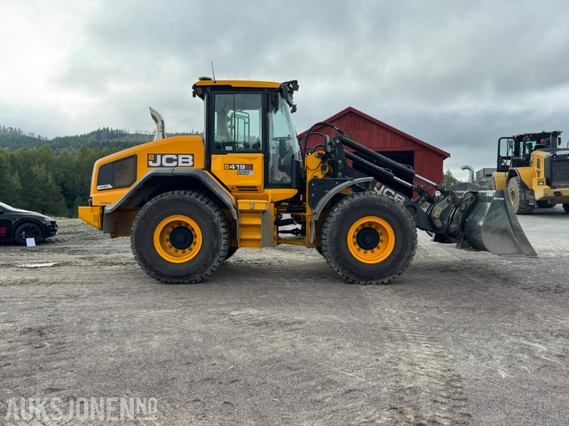2024 JCB 419S Nordic Edition hjullaster, 3. og 4. funksjon, Norje skuffe, snøskjær-opplegg og komfortpakke, k - Cargadora de ruedas: foto 4 2024 JCB 419S Nordic Edition hjullaster, 3. og 4. funksjon, Norje skuffe, snøskjær-opplegg og komfortpakke, k - Cargadora de ruedas: foto 4