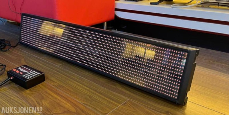 2025 LED Tekstskilt med kontrollpanel - NYTT! - Equipo de construcción: foto 3 2025 LED Tekstskilt med kontrollpanel - NYTT! - Equipo de construcción: foto 3