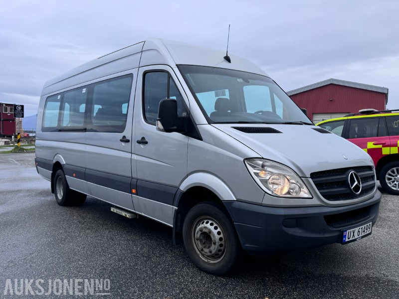 2012 Mercedes-Benz Sprinter minibuss - 9 seter - Registrert som personbil - Det medfølger ekstra seter - Webasto bak EU godkjennes før salg - Autobús: foto 3 2012 Mercedes-Benz Sprinter minibuss - 9 seter - Registrert som personbil - Det medfølger ekstra seter - Webasto bak EU godkjennes før salg - Autobús: foto 3