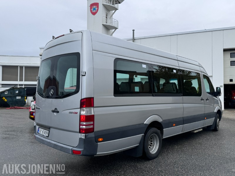 2012 Mercedes-Benz Sprinter minibuss - 9 seter - Registrert som personbil - Det medfølger ekstra seter - Webasto bak EU godkjennes før salg - Autobús: foto 4 2012 Mercedes-Benz Sprinter minibuss - 9 seter - Registrert som personbil - Det medfølger ekstra seter - Webasto bak EU godkjennes før salg - Autobús: foto 4