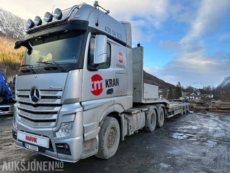 2014 MERCEDES-BENZ ACTROS TREKKVOGN MED HUMBAUR HTS30SCHRAG HENGER - Cabeza tractora: foto 4 2014 MERCEDES-BENZ ACTROS TREKKVOGN MED HUMBAUR HTS30SCHRAG HENGER - Cabeza tractora: foto 4