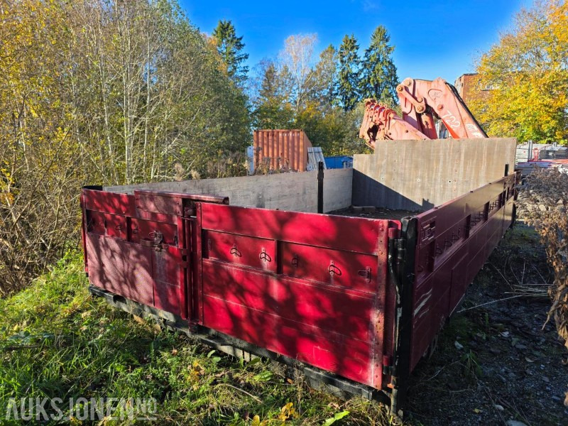 Ferrari 722 A4 kran/lastebilkran–påbygg på maskinflak med krokfeste - Camión: foto 5 Ferrari 722 A4 kran/lastebilkran–påbygg på maskinflak med krokfeste - Camión: foto 5