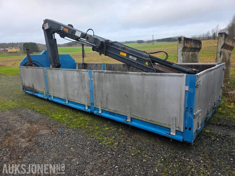 Kranflak med hydraulisk kran, HIAB 865 AW - Camión: foto 4 Kranflak med hydraulisk kran, HIAB 865 AW - Camión: foto 4