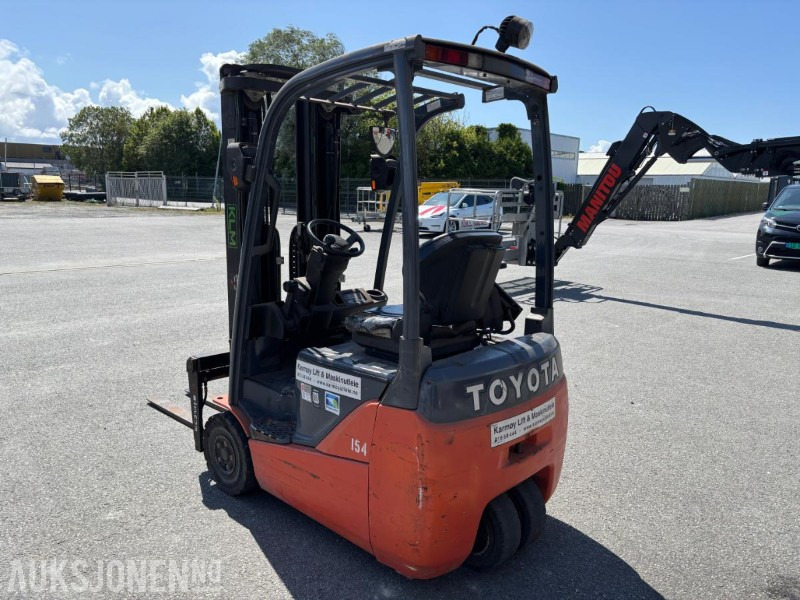 2012 Toyota Gaffeltruck 8FBET15 - Equipo de manutención: foto 3 2012 Toyota Gaffeltruck 8FBET15 - Equipo de manutención: foto 3