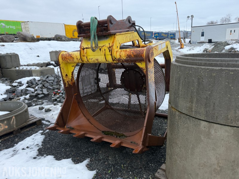 2012 Mantovanibenne MVR 1800 – Sorterings-/Trommelskuffe - Implemento para Maquinaria de construcción: foto 4 2012 Mantovanibenne MVR 1800 – Sorterings-/Trommelskuffe - Implemento para Maquinaria de construcción: foto 4