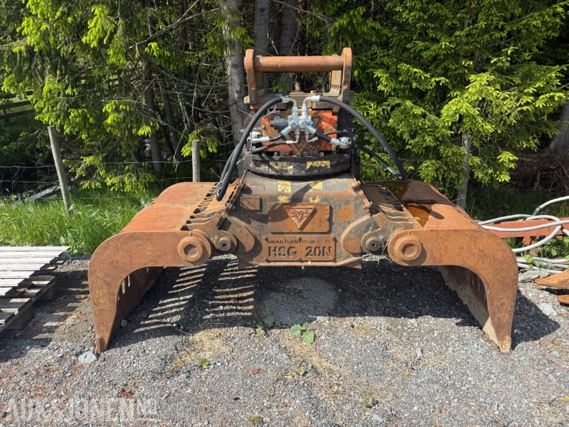 2013 HYDRARAM HSG 20N Sortering og rivningsklype med rotering - S70 - Implemento para Maquinaria de construcción: foto 2 2013 HYDRARAM HSG 20N Sortering og rivningsklype med rotering - S70 - Implemento para Maquinaria de construcción: foto 2